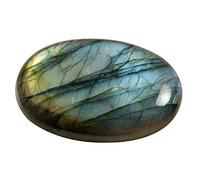 Arwacraft Labradorite naturale cabochon ovale sciolto gemma 58,7 ct Ka52-B0814Y2DMRNAMZ, Small, Gemma