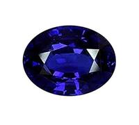 Arwacraft M/S Hovel Gems non riscaldata non trattata zaffiro blu Neelam Stone A+++ qualità naturale Ceylon certificata Gemstone-B0CNH14MMRNAMZ