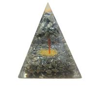 Arwacraft Onesto cristallo agata pirite orgonica piramide con albero-B0D9NQ8TMRNAMZ, Small, Gemma