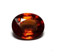 Arwacraft Originale Gomed 8.25 Ratti Certified Hessonite Naturale - Con Certificato-B0B63S7QMRNAMZ, Small, Pietra preziosa