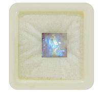 Arwacraft Pietra di luna arcobaleno naturale certificata Chandrakanta da 2,25 a 10,25 Ratti Mithun Rashi Ratan rotonda, marchesa, forma rettangolare, per la creazione di gioielli, chakra budh