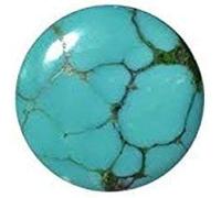 Arwacraft , Pietra naturale 8,25 Ratti - 7,51 carati turchese (Firoza) pietra preziosa naturale certificata per anello e pendente--B082WG8MMRNAMZ