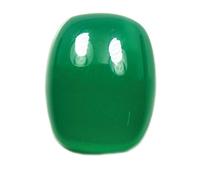 Arwacraft Pietra preziosa naturale certificata verde onice 7,25 a 10,25 Ratti Cuscino Haqiq pietra sciolta Cabochon-B07Z22J5MRNAMZ