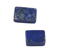 Arwacraft Set di 2 lapislazzuli naturali da 20 carati, taglio misto, perfetti per realizzare medaglioni/pendenti-B0BGC568MRNAMZ