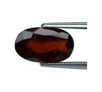 Arwacraft Vb21132-B072BLKQMRNAMZ - Granato essonite africano lucidato, 6,00 ct, 6,60 Ratti, Small, Gemma