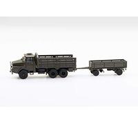 Arwci ACE-1/87 Henschel LKW HS 3-14 mit Infanterie-Anhänger Camion Die-Cast, Modelli da Collezione, 885134