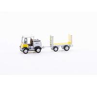 Arwci ACE-1/87 PTT Elektro-Schlepper Nefag mit Anhänger, TR-5047e Die-Cast, Modelli da Collezione, 888701