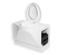 Arwinger WC a Cassetta, Modello di Ricambio per Thetford C400, ABS/plastica/PE, Bianco/Nero, 67 x 40 x 51 cm, 9,5 kg