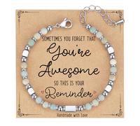 AryaHozel Piccoli braccialetti con perline per ragazze e donne, unici per San Valentino, Pasqua, festa della mamma, laurea, Natale, compleanno, regalo per amici, sorella, moglie, mamma, figlia, nipote