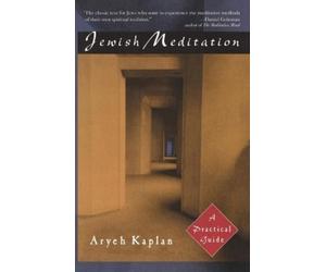 Aryeh Kaplan Jewish Meditation (Tascabile)