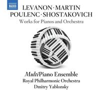 Aryeh Levanon Levanon/Martin/Poulenc/Shostakovich: Works for Pianos And... Album