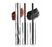 ARYIMYDP 2 Pezzi Mascara Waterproof, Pennello Metallico Senza Setole, Effetto Curling 3D e Volume, Allunga e Ispessisce, Resistente a Sudore e Lacrime, Lavabile con Acqua Tiepida