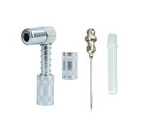 ARYIMYDP 3 Pezzi Adattatore 90° per Pistola del Grasso, Testina Ingrassatore Professionale per Spazi Stretti e Manutenzione Industriale, Compatibile con Pistole Grasso Standard per Auto e Macchinari