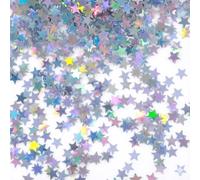 ARYIMYDP 4000 pezzi Stelle Confetti Coriandoli della Tavola, 60 grammi/2 oncia, Glitter Confetti, Paillettes e Coriandoli per Matrimonio Dorato, Decorazione da Tavola per Matrimonio, Decorazione di