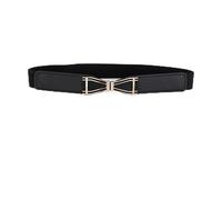 ARYIMYDP Cintura Donna Regolabile in Tessuto Elasticizzato, Cintura Vita Alta Nera e Conétta, Per Camicie Lunghe, Jeans o Stile Casual, Facile da Indossare, Adatta a Ogni Forma del Corpo
