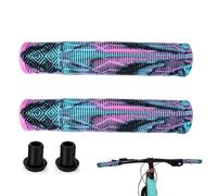 ARYIMYDP Manopole per bicicletta, coprimanopole da 160 mm, montaggio facile e veloce, manopole colorate per MTB, BMX, biciclette acrobatiche e monopattini