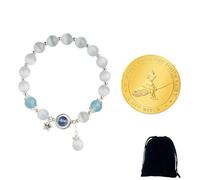 ARYIMYDP Regalo della Fatina dei Denti per Bambine, Set da 2 Pezzi con Moneta d'Oro e Braccialetto Farfalla, Ricompensa per il Dente da Latte, Ideale come moneta della fatina