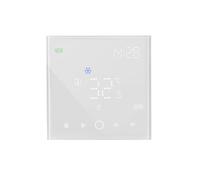 Arythia Cronotermostato Wifi, 4 Pollici Touchscreen Controllo Hvac, Termostato Smart per Condizionatore Centrale VRF, Regolatore Temperatura Digitale per Home (Bianca)