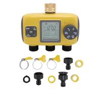 Arythia Programmabile Timer Irrigazione a Batteria, Centralina Automatica 3 Vie per Giardino, Temporizzatore Irrigazione Digitale per Terrazzo, per Rubinetti da 1,9 cm