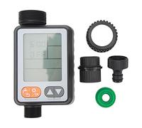 Arythia Timer irrigazione automatica per tubo giardino, display HD 3in, IP65 impermeabile, programmabile 1s-999m, raccordo in nylon, blocco bambini, per prato