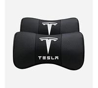 arzarf Auto Poggiatesta Cuscino Cervicale, per Tesla Model 3 Model S Model Y/X poggiatesta Auto Allevia Il Dolore alla Schiena e al Collo Accessori Interni,B
