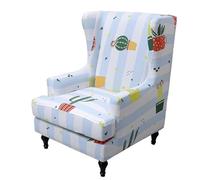 ARZARF Copripoltrona Wingback con Fodera per Cuscino T-Seat,Elasticizzata Fodera Protettiva per Poltrona con Schienale Alto,Facile da Pulire e Installare(Style 7)