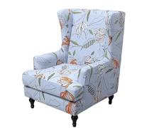 ARZARF Copripoltrona Wingback con Fodera per Cuscino T-Seat,Elasticizzata Fodera Protettiva per Poltrona con Schienale Alto,Facile da Pulire e Installare(Style 6)