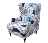 ARZARF Copripoltrona Wingback con Fodera per Cuscino T-Seat,Elasticizzata Fodera Protettiva per Poltrona con Schienale Alto,Facile da Pulire e Installare(Style 1)
