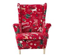 ARZARF Copripoltrona Wingback,Elasticizzato Copripoltrona Wingback con Fodera per Cuscino T-Seat,Antiscivolo Poltrona con Fondo Elastico per Soggiorno Camera da Letto(Style 3)