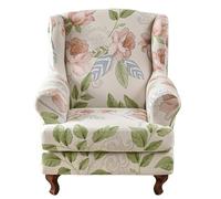 ARZARF Elasticizzato Copripoltrona Wingback,Copripoltrona Wingback con Fodera per Cuscino T-Seat,Sfoderabile e Lavabile in Lavatrice,per Poltrona Soggiorno Camera da Letto(Style 5)