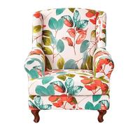 ARZARF Moderna Copripoltrona Wingback,Elasticizzato Stampa Copripoltrona Wingback con Fodera per Cuscino T-Seat,per Poltrona Soggiorno Casa Hotel,Quattro Stagioni(Style 5)