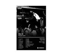 ARZARF Playboi Carti Poster Die Lit Album Cover Poster Tela Decorazione Camera Da Letto Sport Paesaggio Ufficio Camera Da Letto Decorazione Regalo Stile Senza Cornice 30 x 45 cm (30 x 45 cm)