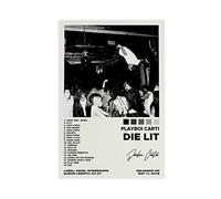 ARZARF Poster su tela con stampa di Playboi Carti, stampa su tela, per camera da letto, sport, ufficio, camera da letto, regalo, senza cornice, 60 x 90 cm