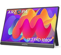 ARZOPA A1M MONITOR, 17,3 ", Full-HD, 1920 x 1080 Pixel, tempo di risposta 1 ms