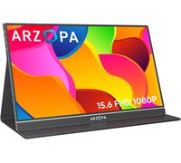 ARZOPA Monitor Portatile, Schermo Portatile 15,6 Pollici, 1920x1080 FHD, Support