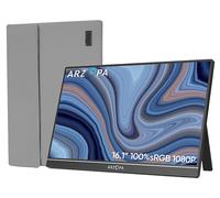 ARZOPA Z1C-MONITOR Portatile, 16,1 , Full-HD, 1920 x 1080, 100%RGB FHD USB-C tempo di risposta 1 ms+Borsa per la conservazione - Nouvo