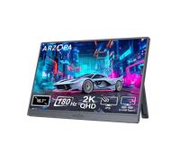 ARZOPA Z3FC MONITOR, 16 ", 2.5K, 2560 x 1440 Pixel, tempo di risposta 30 ms, refresh rate 180 Hz