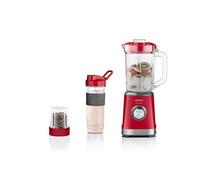 Arzum AR1159 MAGICBLEND JUG BLENDER, potenza motore 500 W, acciaio inox, vaso da 1200 ml (rosso)