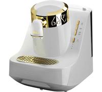 arzum OK008-W Caffettiera elettrica Oro, Bianco Capacità tazze=2