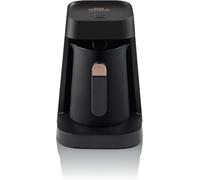 Arzum OKKA Minio JET - Caffettiera turca, 400 W, 5 tazze di capacità caffè, protezione da troppopieno, sistema di allarme acustico (rame)