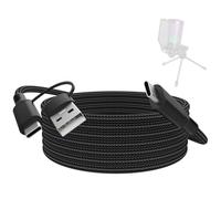 Arzweyk Cavo per microfono da USB A/C a USB di tipo C, compatibile con Fifine AmpliGame A6V, A6T, AM8, K688, A8, HyperX SoloCast, SoloCast 2, QuadCast 2/S/2 S, Logitech G Yeti GX, TONOR TC30 Mic (2 m)