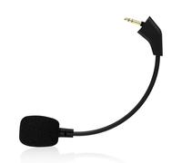 Arzweyk Microfono a braccio di ricambio Cloud II compatibile con Kingston HyperX Cloud 2 II 1a versione cablata, Cloud X, CloudX Core, Cloud Pro, cuffie da gioco per PS5, PS4, Xbox One, Nintendo