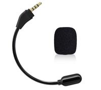 Arzweyk Microfono di ricambio Cloud III compatibile con cuffie da gioco HyperX Cloud III con filo/wireless, asta del microfono staccabile con cancellazione del rumore da 3,5 mm