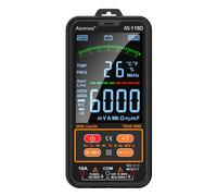 AS-118D Smart Multimetro Digitale Gamma Automatica TRMS Elettricista Tester Digi