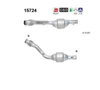 Catalizzatore 15724 AS per CITROËN XSARA PICASSO