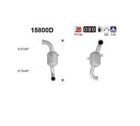 AS 15800D Catalizzatore