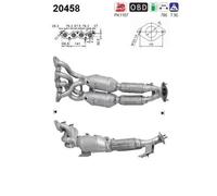 86 KW 117 CV CATALIZZATORE PER Ford Focus III Turnier 1.6 LPG