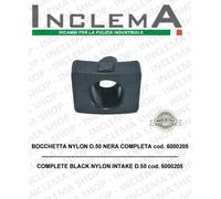 AS 30 IK Bocchetta nylon ø 50 nylon completa per aspirasolidi GHIBLI e WIRBEL