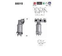 As 88015 Catalizzatore per Skoda Fabia I 6Y2 6Y3 6Y5 Fabia I Pratico II