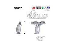 ASA Selection Catalizzatore per Subaru Justy III G3X 1.3 69 KW 94 CV